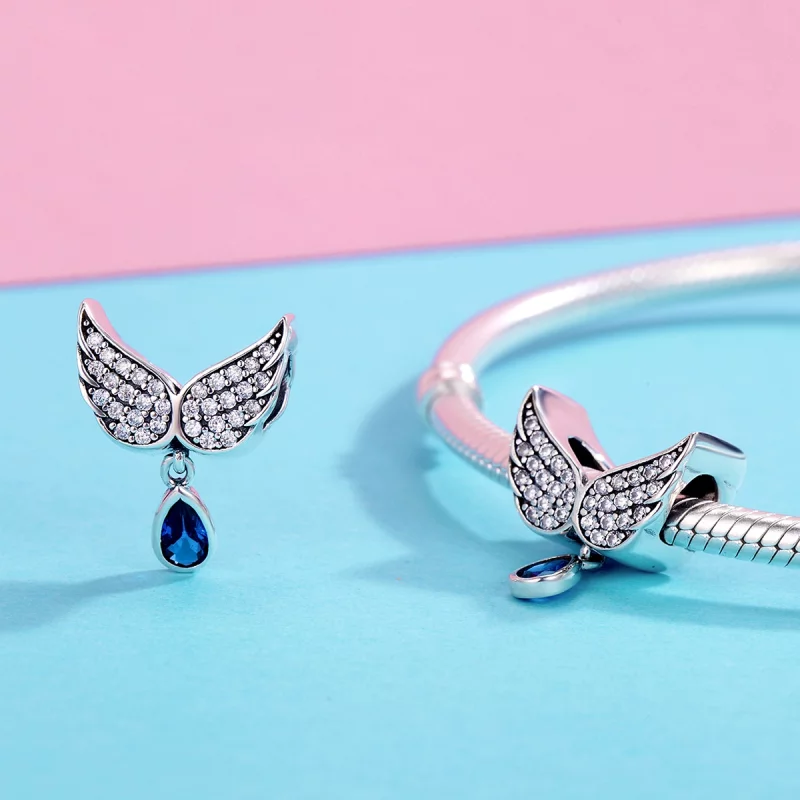 (image pour) Charm Style PANDORA Ailes d'anges - SCC481 - Afficher 4
