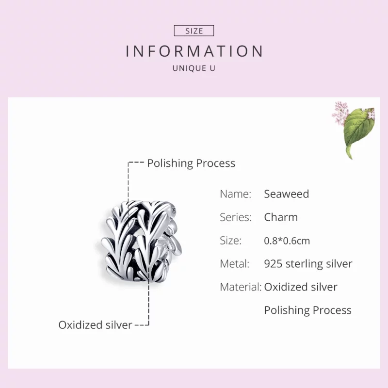 (image pour) Charm Style PANDORA Algue - SCC1534 - Afficher 7