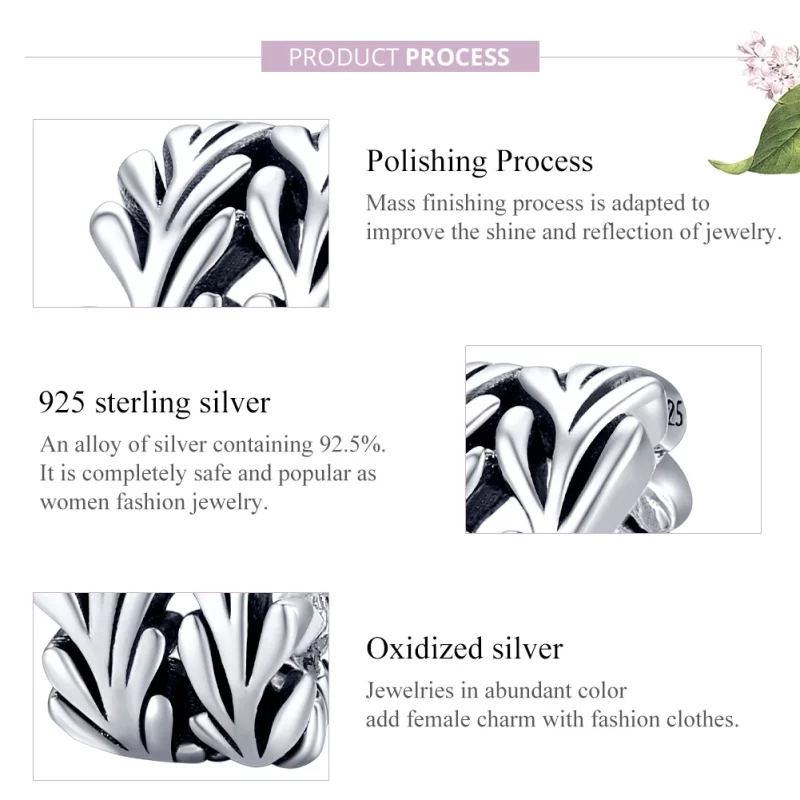 (image pour) Charm Style PANDORA Algue - SCC1534 - Afficher 8