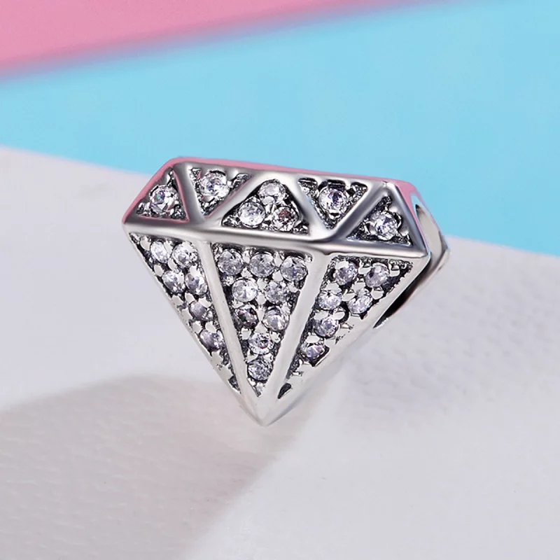 (image pour) Charm Style PANDORA Amour de diamant - SCC397 - Afficher 3