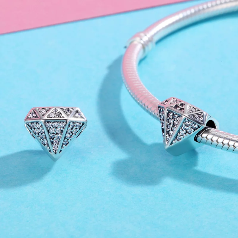 (image pour) Charm Style PANDORA Amour de diamant - SCC397 - Afficher 5