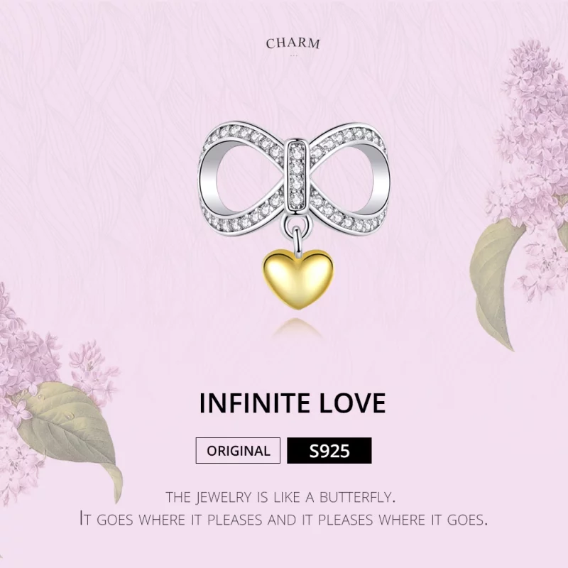 (image pour) Charm Style PANDORA Amour infini - SCC1300 - Afficher 3