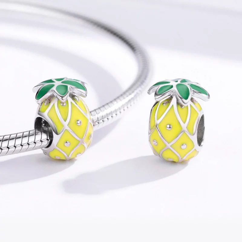 (image pour) Charm Style PANDORA Ananas - BSC128 - Afficher 3
