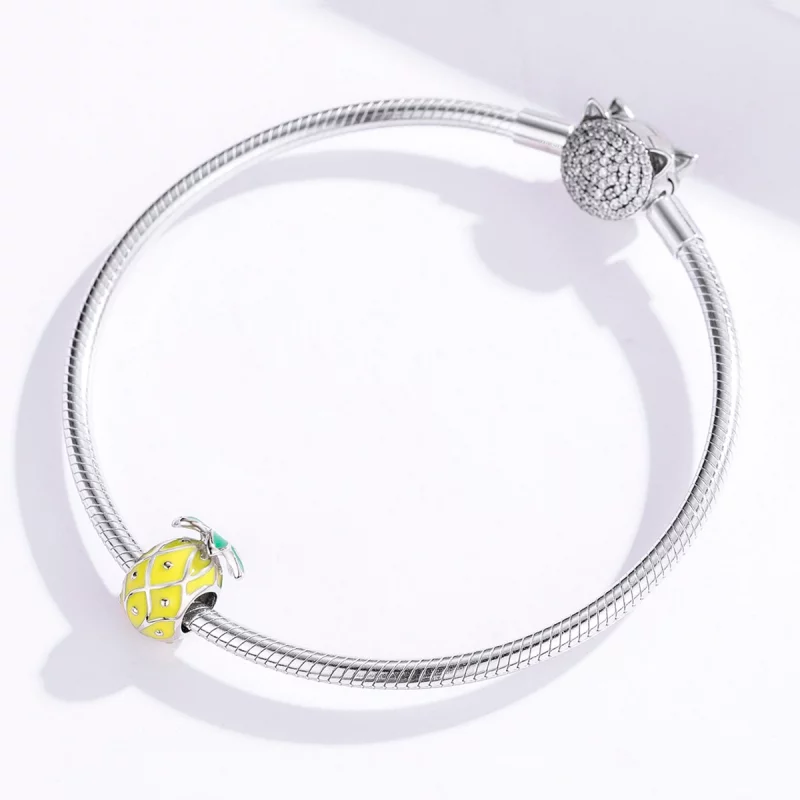 (image pour) Charm Style PANDORA Ananas - BSC128 - Afficher 4