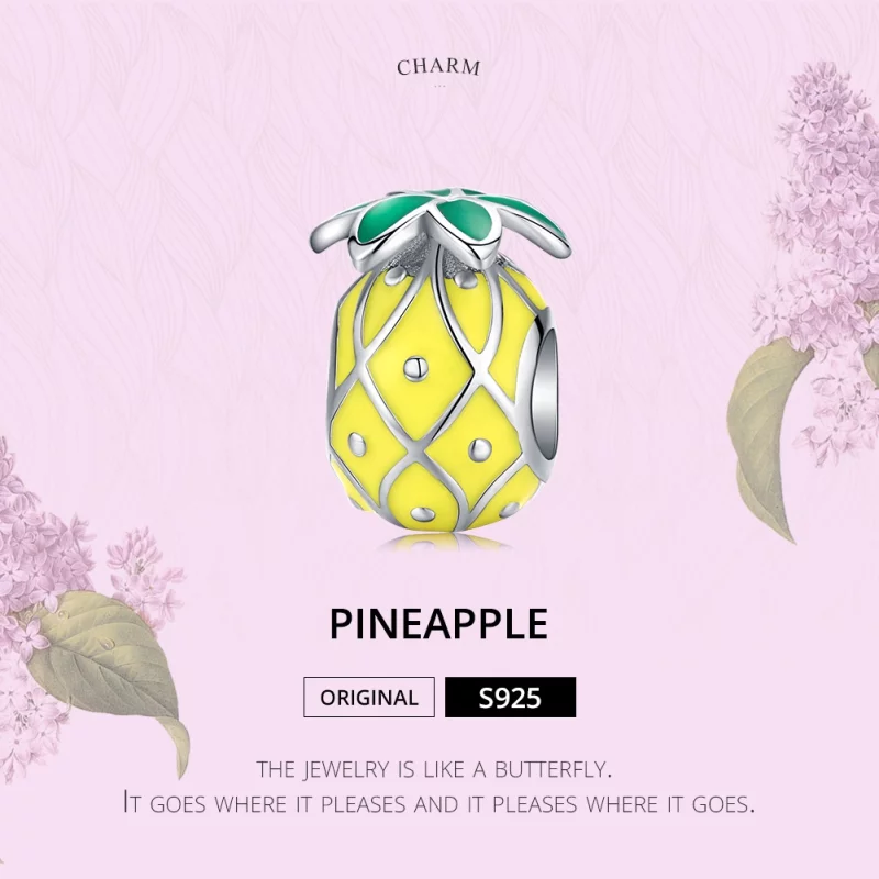 (image pour) Charm Style PANDORA Ananas - BSC128 - Afficher 5