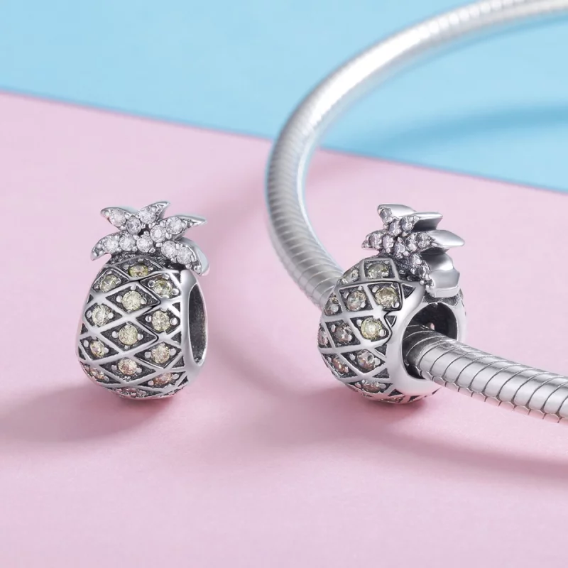 (image pour) Charm Style PANDORA Ananas d'été - SCC936 - Afficher 4