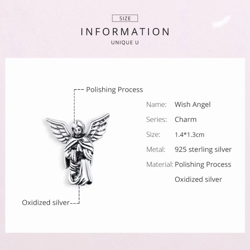 (image pour) Charm Style PANDORA Ange de l'amour - BSC314 - Afficher 6