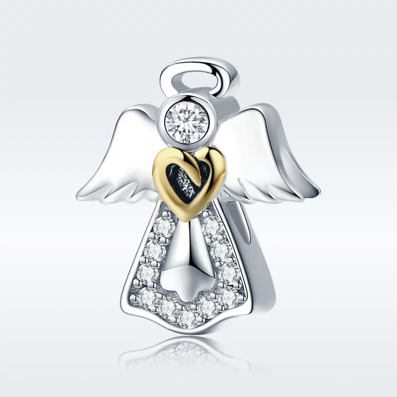 (image pour) Charm Style PANDORA ange gardien Bicolore - SCC747 - Afficher 3