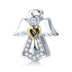 (image pour) Charm Style PANDORA ange gardien Bicolore - SCC747