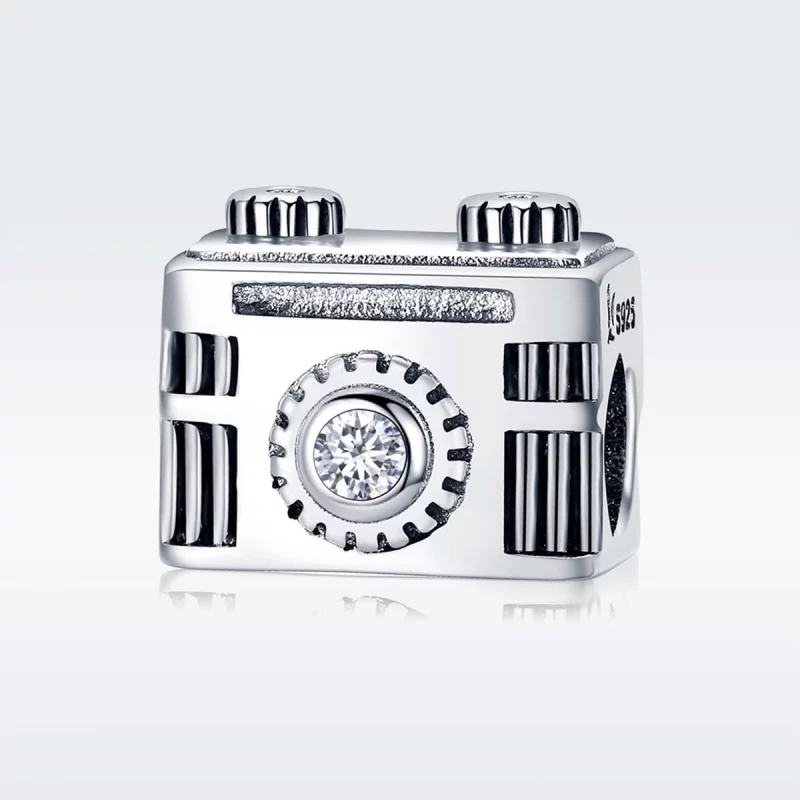(image pour) Charm Style PANDORA Appareil photo ancien - SCC516 - Afficher 2
