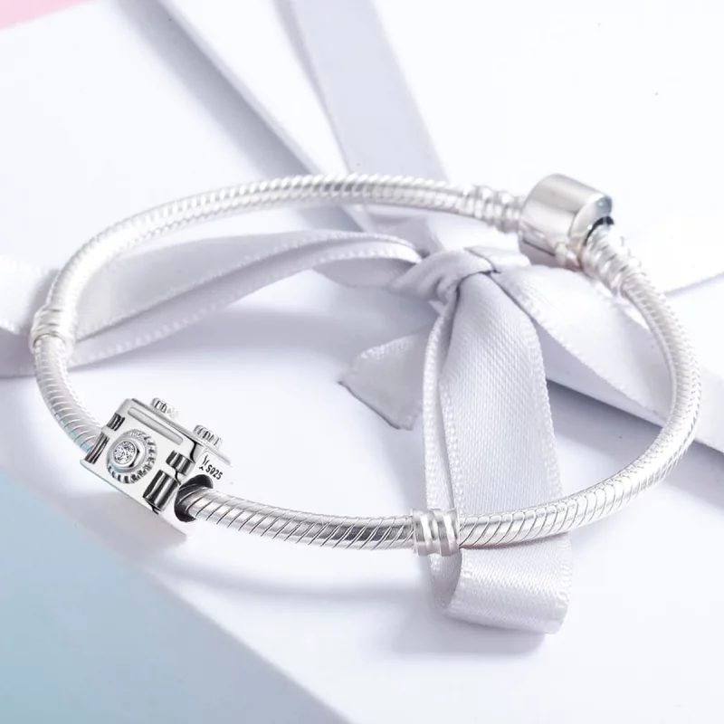 (image pour) Charm Style PANDORA Appareil photo ancien - SCC516 - Afficher 4