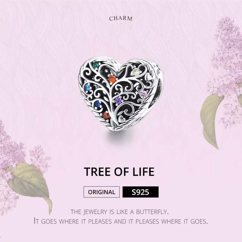 (image pour) Charm Style PANDORA Arbre de la vie - SCC1608 - Afficher 6