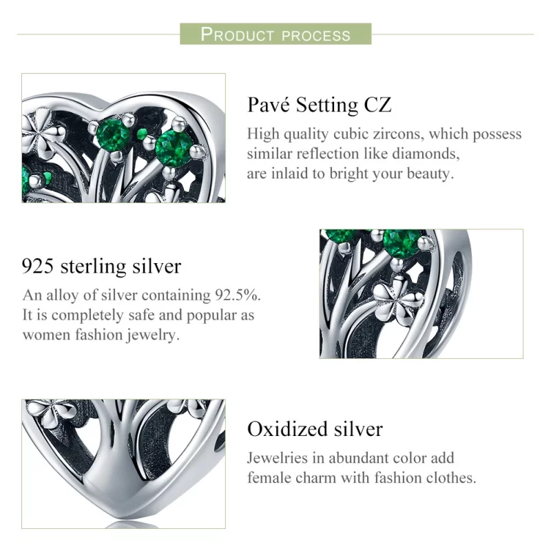 (image pour) Charm Style PANDORA Arbre de la vie - SCC221 - Afficher 6