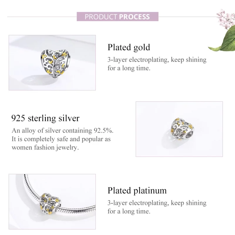 (image pour) Charm Style PANDORA Arbre de vie - SCC1249 - Afficher 3
