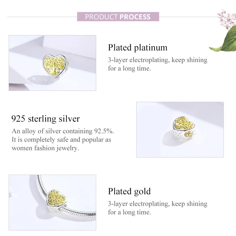(image pour) Charm Style PANDORA Arbre de vie - SCC1264 - Afficher 2