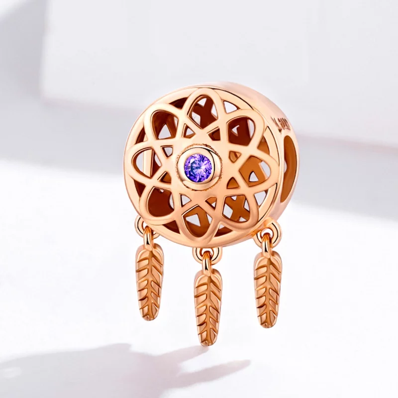 (image pour) Charm Style PANDORA Attrape Rêves Or Rose - SCC330-C - Afficher 3