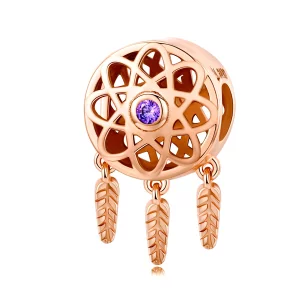 (image pour) Charm Style PANDORA Attrape Rêves Or Rose - SCC330-C