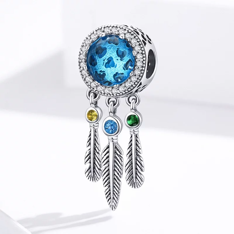 (image pour) Charm Style PANDORA Attrape-rêves saphir - SCC1384 - Afficher 3