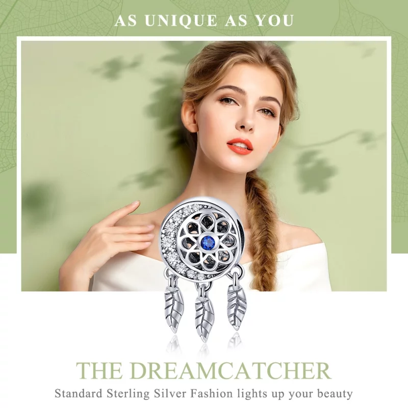 (image pour) Charm Style PANDORA Attrape-rêves spirituel - SCC718 - Afficher 6