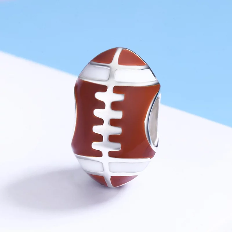 (image pour) Charm Style PANDORA Ballon de rugby - SCC442 - Afficher 3