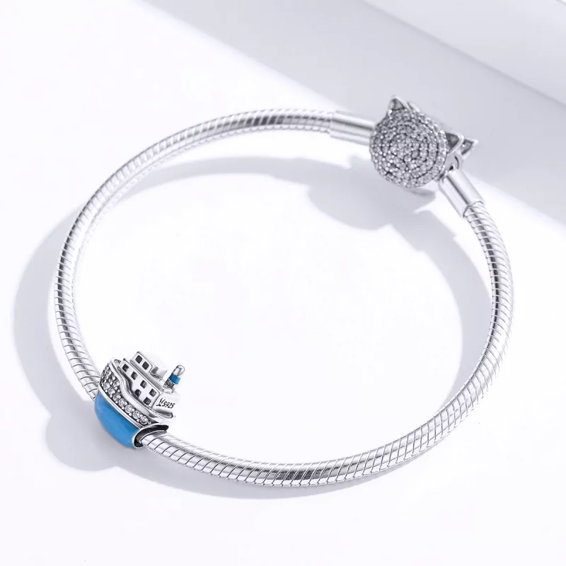 (image pour) Charm Style PANDORA Bateau - SCC1379 - Afficher 2