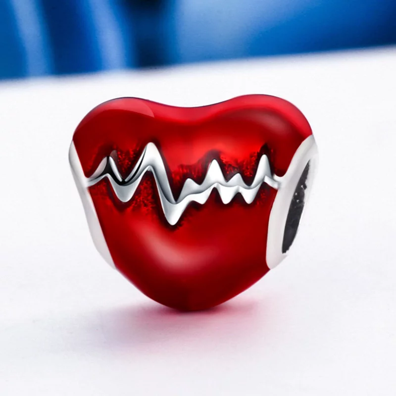 (image pour) Charm Style PANDORA Battement de coeur - SCC249 - Afficher 4