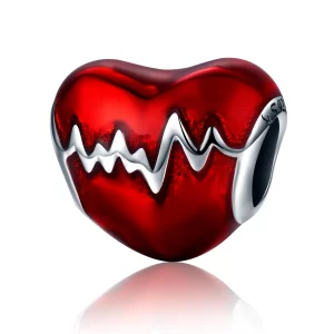 (image pour) Charm Style PANDORA Battement de coeur - SCC249