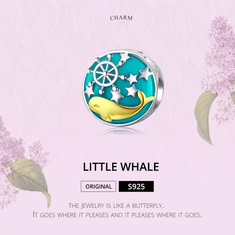 (image pour) Charm Style PANDORA Bébé Baleine - SCC1296 - Afficher 4