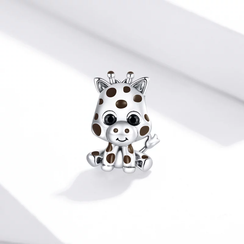 (image pour) Charm Style PANDORA Bébé Girafe - SCC1691 - Afficher 2