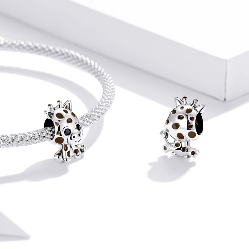 (image pour) Charm Style PANDORA Bébé Girafe - SCC1691 - Afficher 4