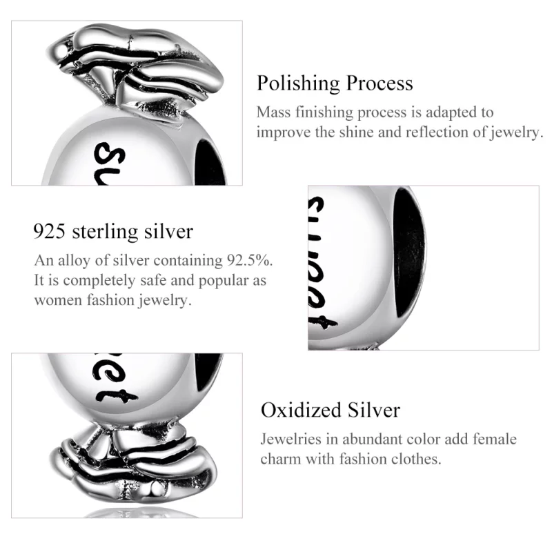 (image pour) Charm Style PANDORA Bonbon sucré - BSC353 - Afficher 7