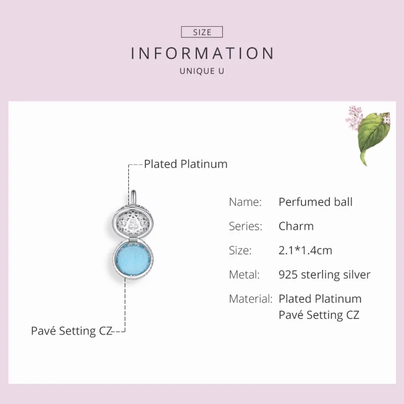 (image pour) Charm Style PANDORA Boule Parfumée - SCC1198 - Afficher 3