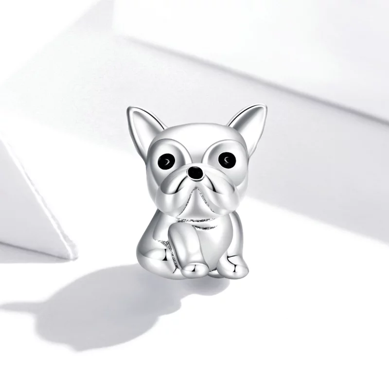 (image pour) Charm Style PANDORA Bouledogue français mignon - SCC1599 - Afficher 2
