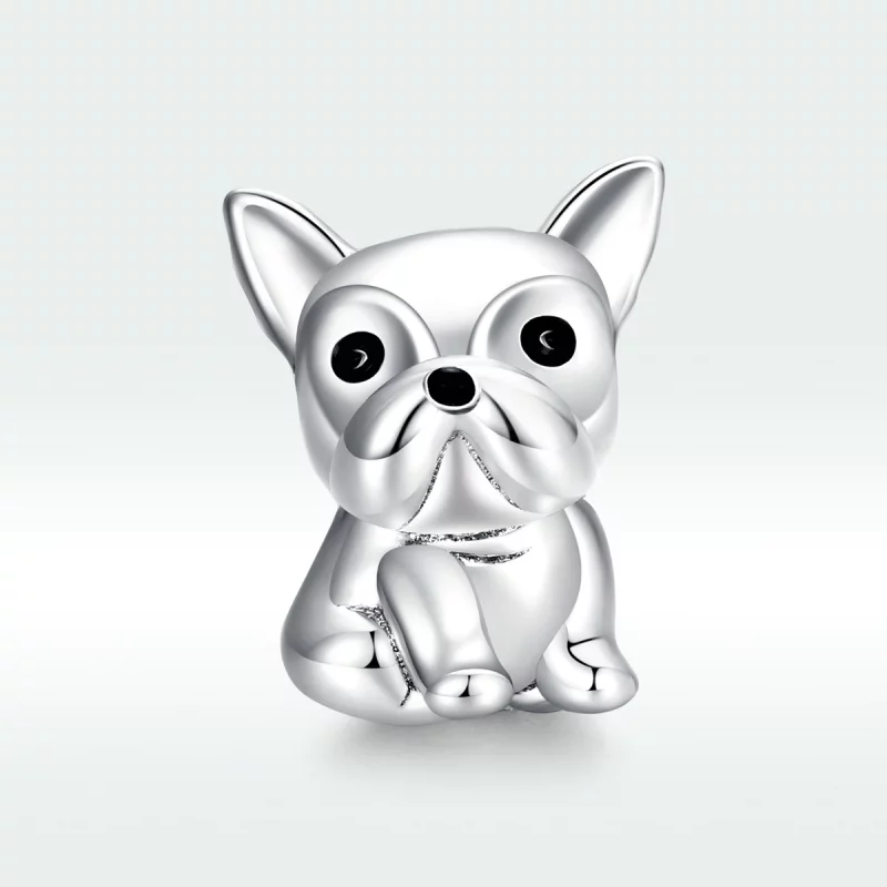 (image pour) Charm Style PANDORA Bouledogue français mignon - SCC1599 - Afficher 5