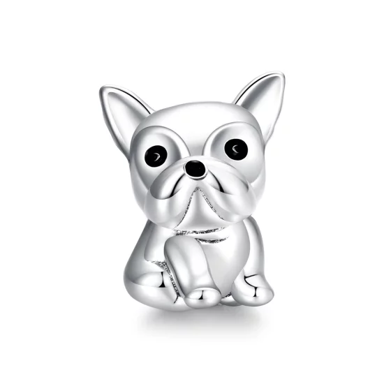 (image pour) Charm Style PANDORA Bouledogue français mignon - SCC1599