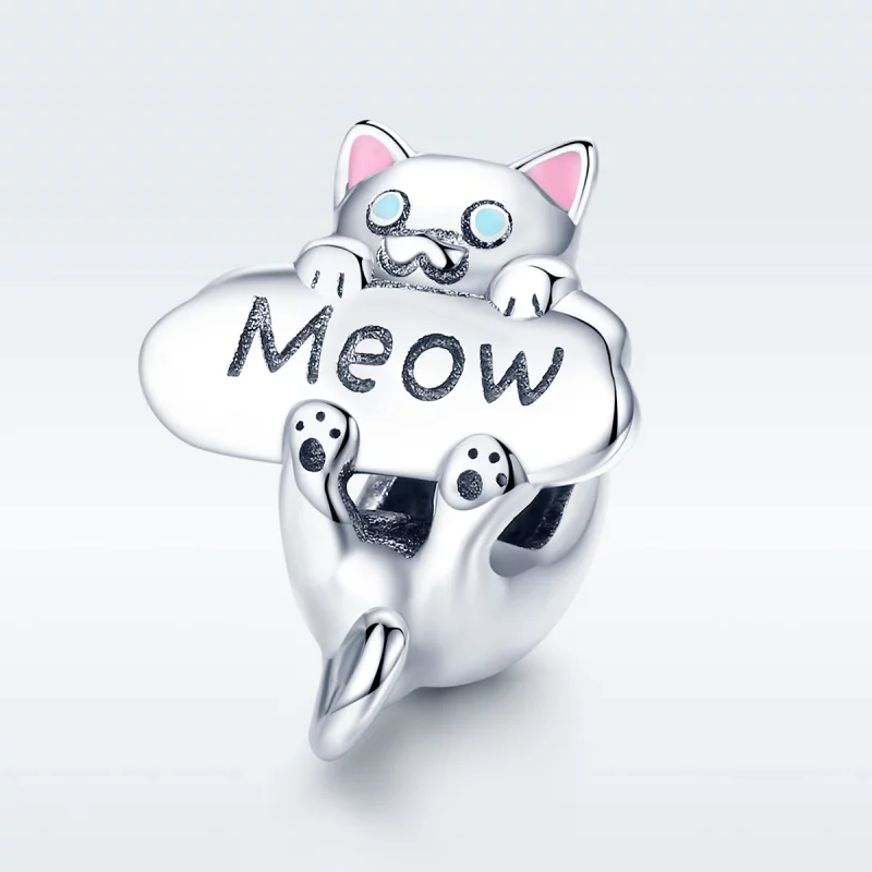 (image pour) Charm Style PANDORA Bouteille de parfum chat coquin - SCC874 - Afficher 5