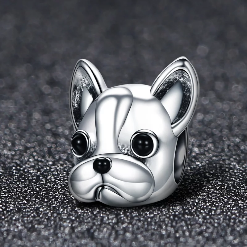 (image pour) Charm Style PANDORA Bulldog français - SCC315 - Afficher 2
