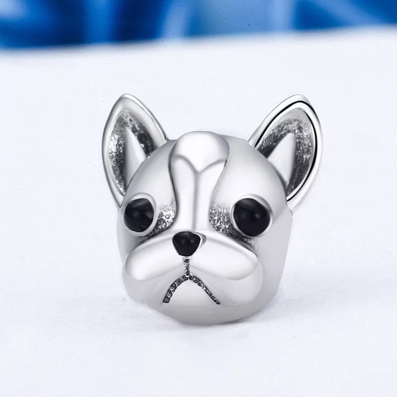(image pour) Charm Style PANDORA Bulldog français - SCC315 - Afficher 3