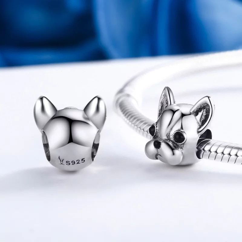 (image pour) Charm Style PANDORA Bulldog français - SCC315 - Afficher 5
