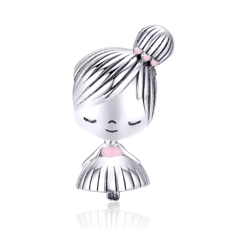 (image pour) Charm Style PANDORA C'est une fille - SCC1335