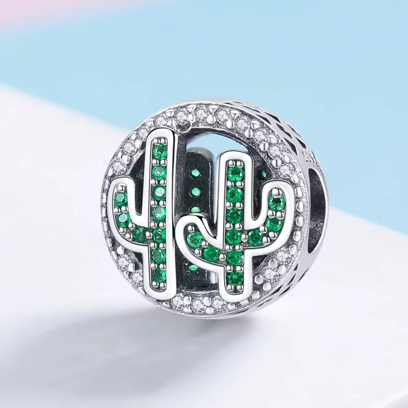 (image pour) Charm Style PANDORA Cactus Vert Vibrant - SCC918 - Afficher 2
