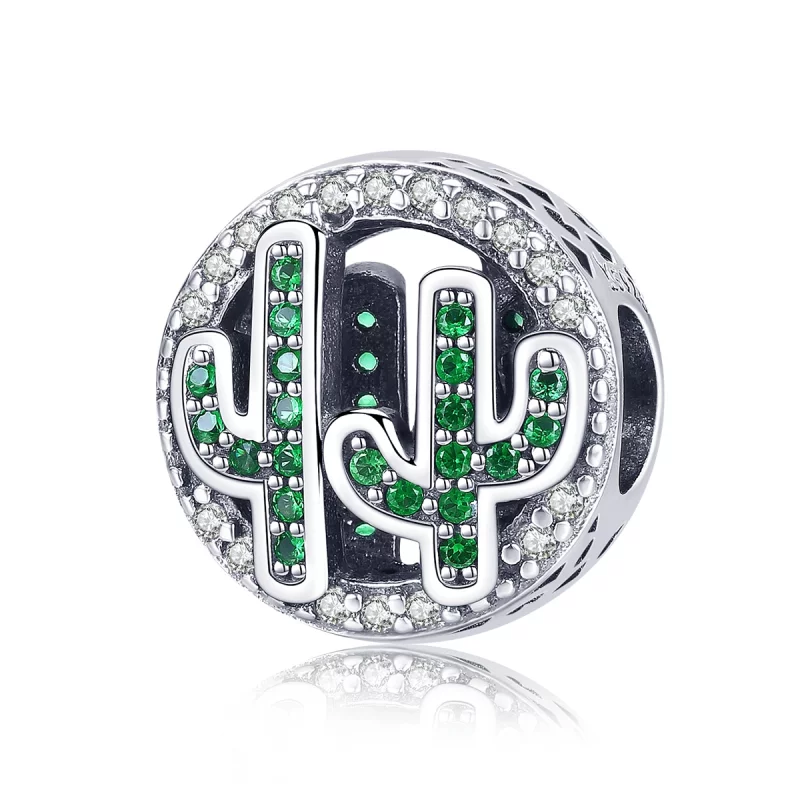 (image pour) Charm Style PANDORA Cactus Vert Vibrant - SCC918