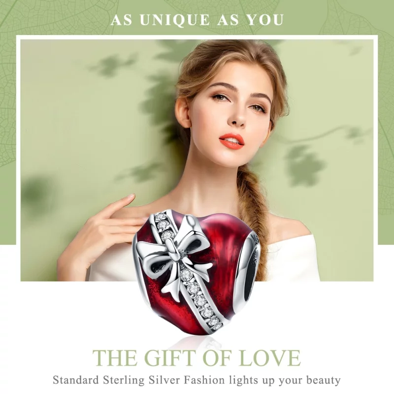 (image pour) Charm Style PANDORA Cadeau d'amour pour la Saint-Valentin - SCC741 - Afficher 6