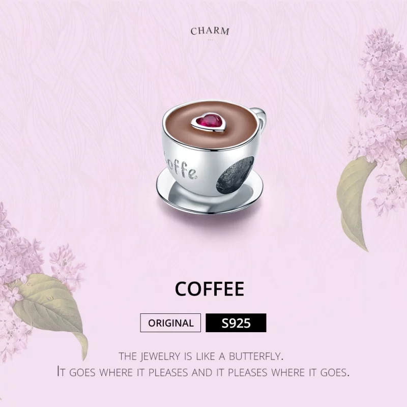 (image pour) Charm Style PANDORA Café de l'après-midi - SCC1286 - Afficher 4