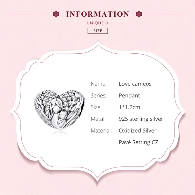 (image pour) Charm Style PANDORA Camées d'amour - SCC1462 - Afficher 6