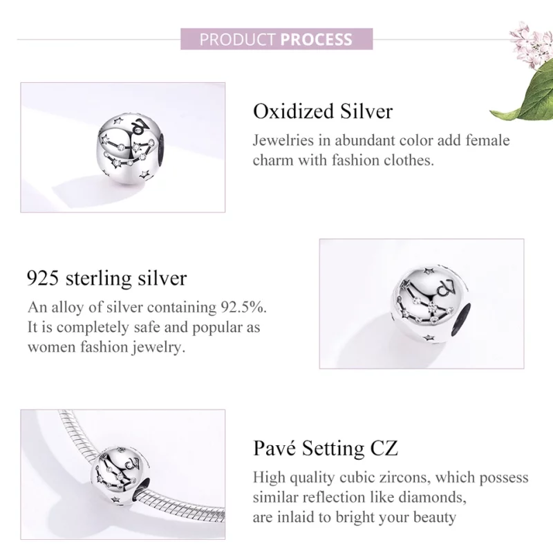 (image pour) Charm Style PANDORA Capricorne - SCC1218-10 - Afficher 7