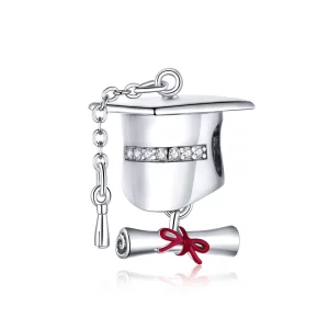 (image pour) Charm Style PANDORA Casquette d'obtention du diplôme universitaire - BSC357