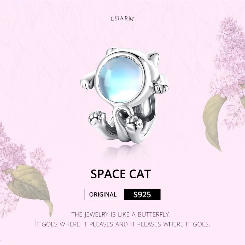 (image pour) Charm Style PANDORA Chat de l'espace - SCC1697 - Afficher 6