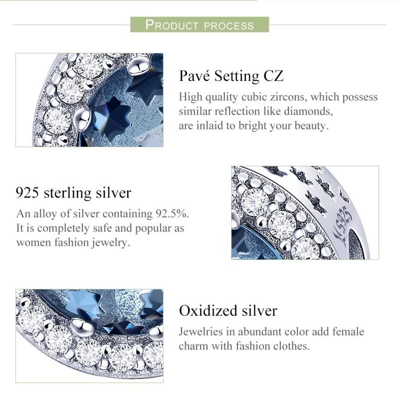 (image pour) Charm Style PANDORA Ciel étoilé - SCC730 - Afficher 7