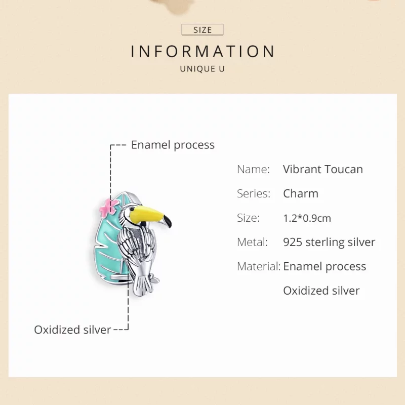(image pour) Charm Style PANDORA Cigogne - SCC1531 - Afficher 6
